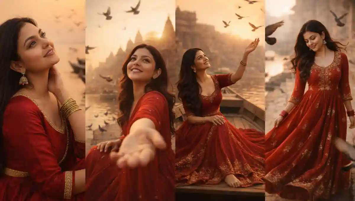 Instagram Trending Ghat Photoshoot Gemini Prompts for Viral AI Images