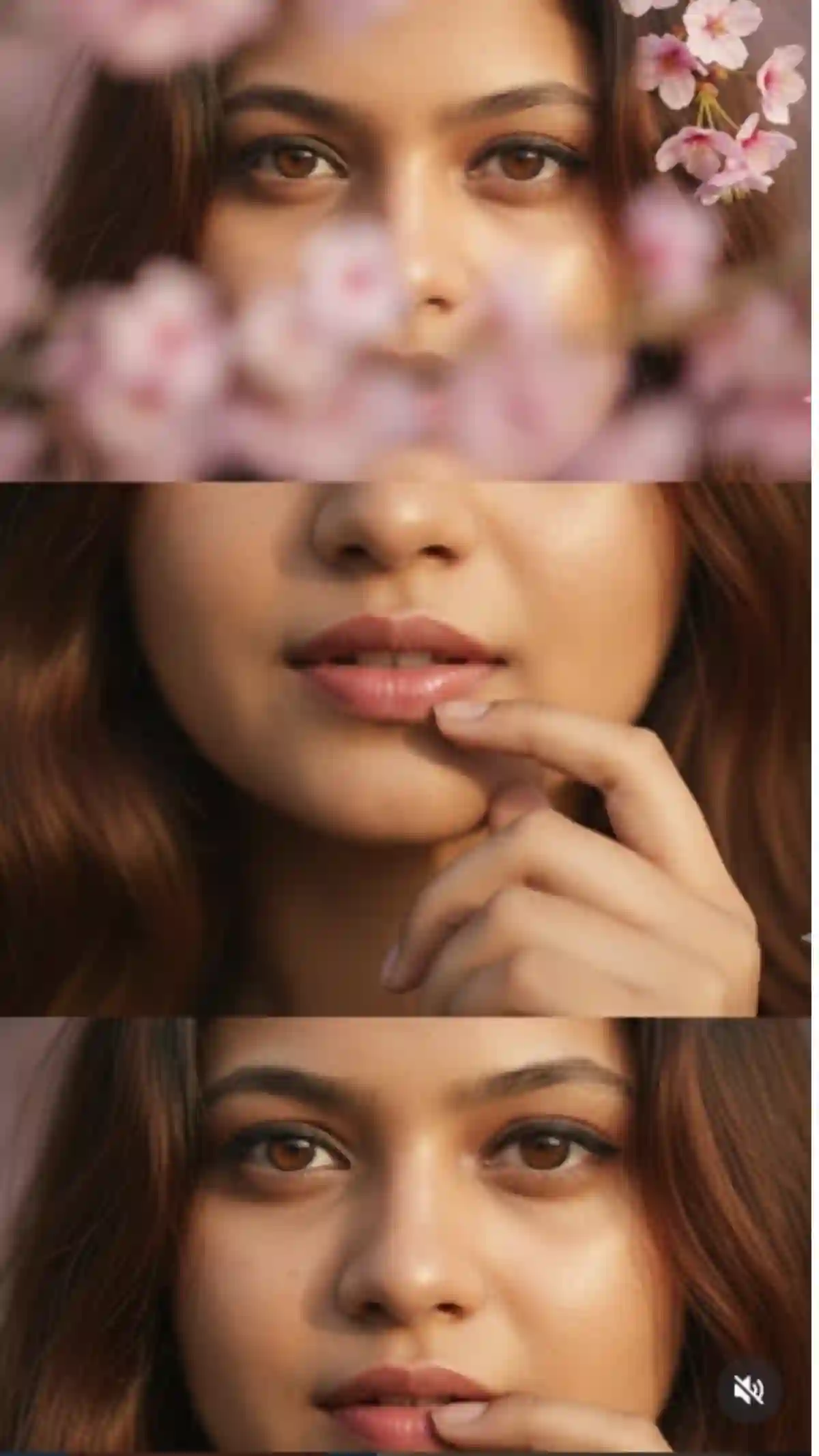 Ultra-Realistic 4K Triptych Portrait Prompt | Natural Beauty Close-Up Female DSLR AI Image