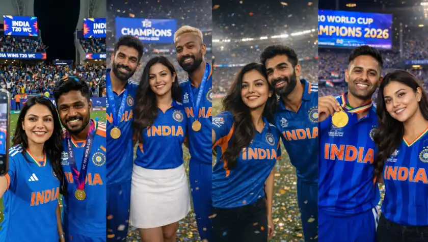 Best AI Prompts for “Champions Again! India Wins the T20 World Cup 2026” Photos