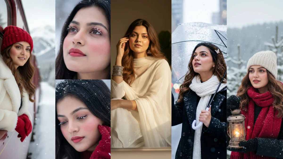 Gemini Winter Portraits Prompts: Create Stunning Cold-Season AI Portraits