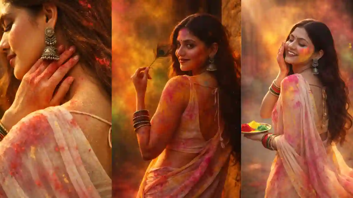 Ultra Cinematic Mystical Holi Portrait Prompts – Complete Guide with Master Prompt and 19 Divine Holi Image Prompts