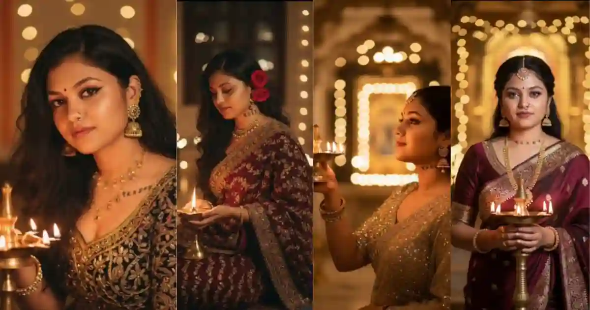 Recreating the Magic of Deepika’s Iconic Ram-Leela Look ❤️🌸