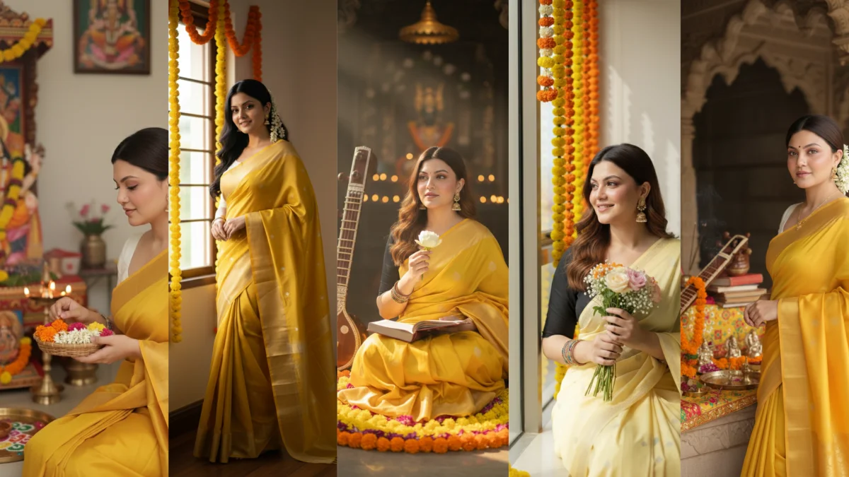 Saraswati Puja 2026 Special Prompts: 10 Trending Google Gemini AI Photo Editing Prompts for Basant Panchami Portraits