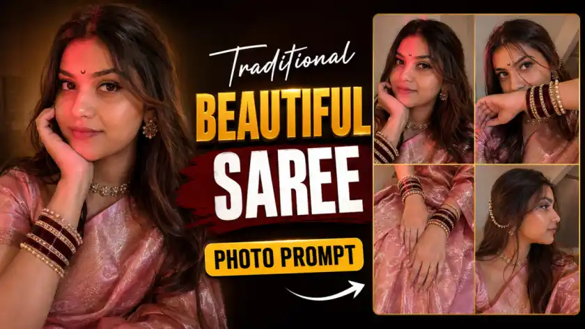 Traditional Outfit Beautiful Photo Prompt for Girls (Ultra-Realistic AI Prompt)