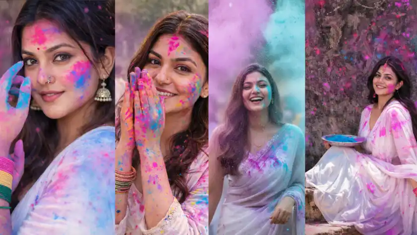 Top Trending AI Prompts for Holi Special Looks: Colorful,Creative & Viral Ideas for 2026