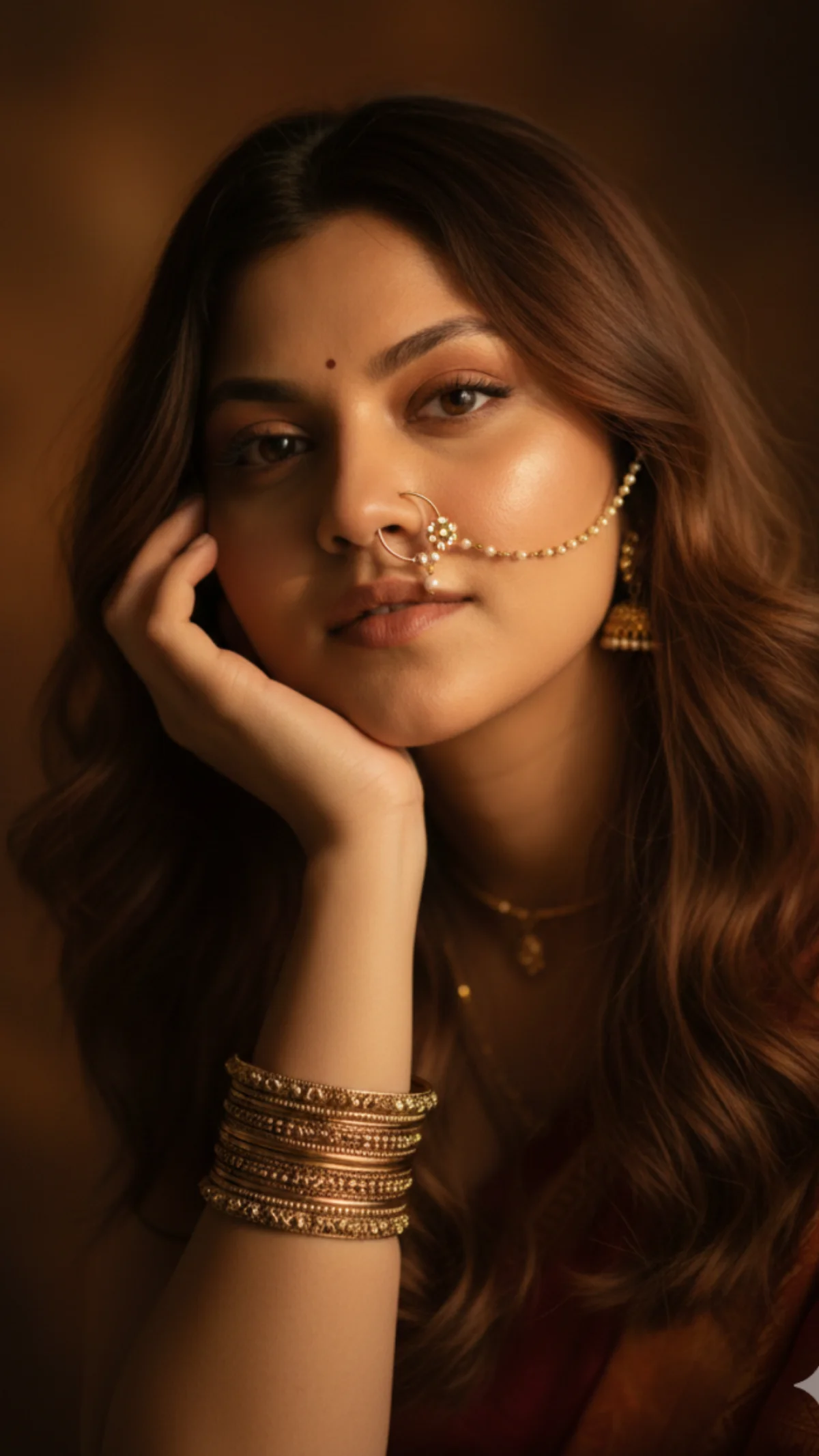 Cinematic Traditional Indian Portrait Prompt | Ultra-Realistic Maharashtrian Woman 8K